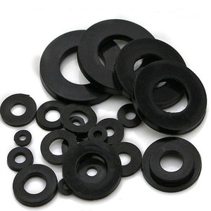 Custom Round Flat Rubber Sealing Washer SBR NBR Seal EPDM Silicone Rubber Gasket