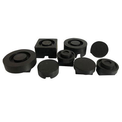 Universal Slotted Frame Rail Floor Jack Guard Adapter Lift Rubber Jack Pads