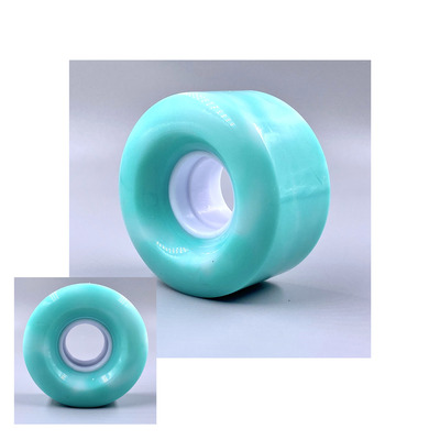 Hot Sale High Rebound Roller Skate Wheel PU Lake Green Color