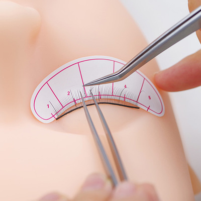 Mannequin Training Head Lash Extensions Practice Closed Eyes Makeup Tools