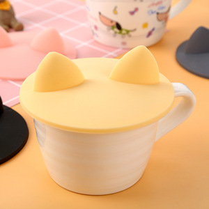 Food Grade Silicone Rubber Cup Lid Cover Keep Coffee or Tea Hot Much Longer