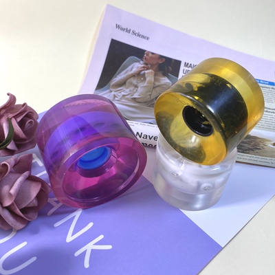 Wholesale Custom Printed PU Slide 70mm Skateboard Longboard Wheels for Longboard