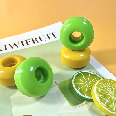 PU custom oem logo 65mm cruiser skateboard skate wheels