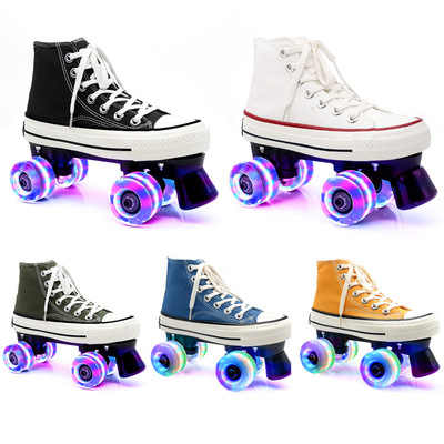2021 factory hot sale high quality flash roller skates shoes