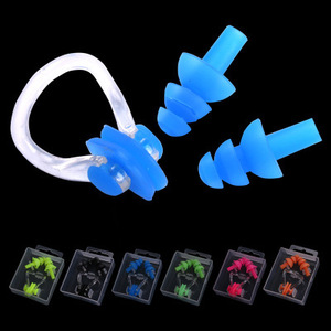 Wholesale Custom Silicone Ear Plugs Noise Cancelling Reusable Earplugs for Swimming
