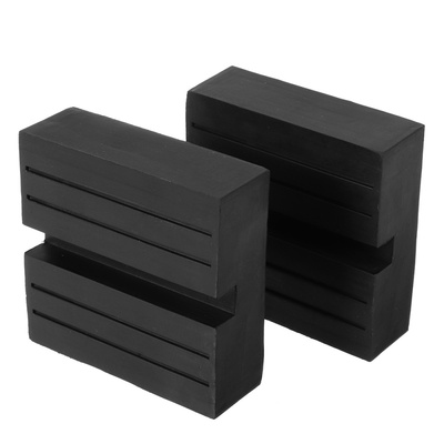 Nonstandard Single U Groove Rubber Floor Jack Pad Adapter
