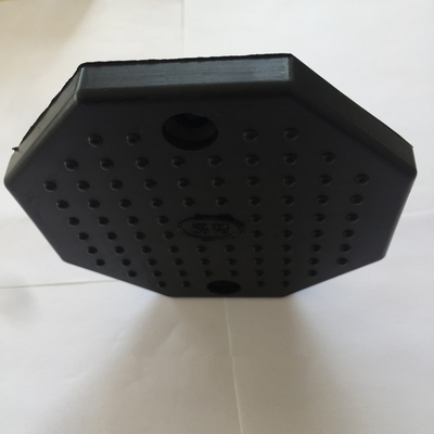 Black Car Slotted Frame Rail Floor Jack Black Rubber Jack Pad