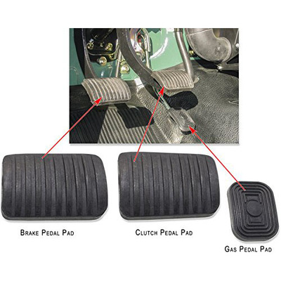 OEM Brake Clutch Pedal Pad Cover for Auto Cars