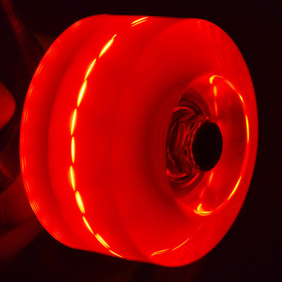 Roller skate accessories flashing wheels Flash skate wheels